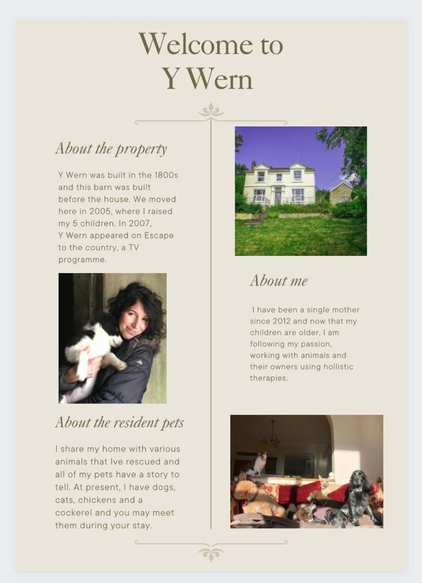 Pippin Lodge Llanwrda Eksteriør billede